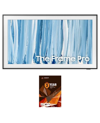 Samsung QN55LS03HWFXZA 55" The Frame Pro Neo Qled 4K Smart Tizen Tv with Year Amber Protection Plan (2026