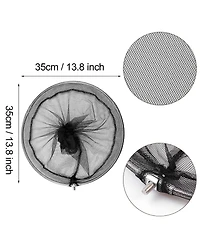 Xdovet Pool Skimmer Net Telescopic Pole Leaf Rake