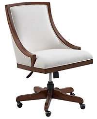 Nelman 39" Wood Desk Chair