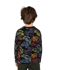 Deux par Toddler Boy Cotton Long Sleeve T-Shirt