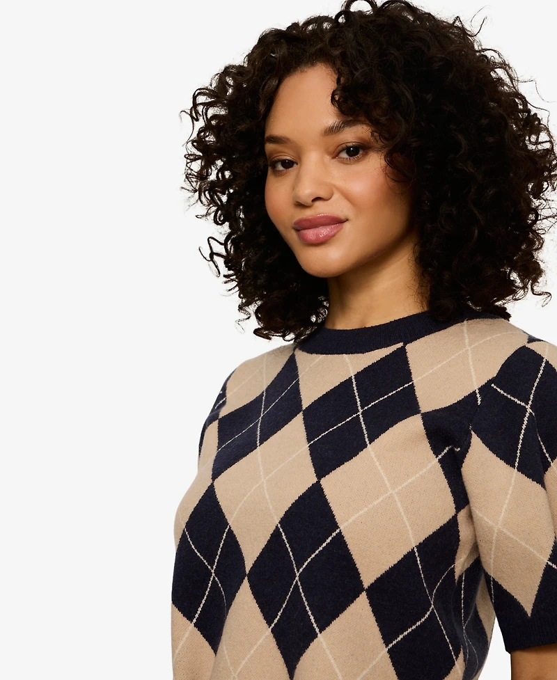 Sanctuary Petite Perfect Semi-Cropped Pull-On Sweater T-Shirt