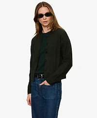 Sanctuary Petite Must-Have Semi-Cropped Cardigan