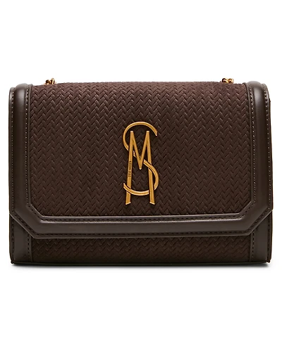 Steve Madden Larisaw Rivet Logo Mini Crossbody Handbag