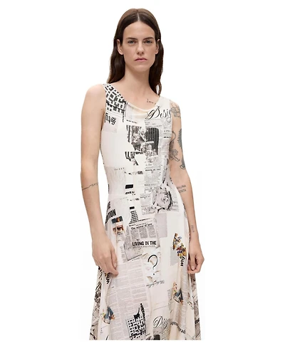 Desigual Women's Sleeveless printed dress
