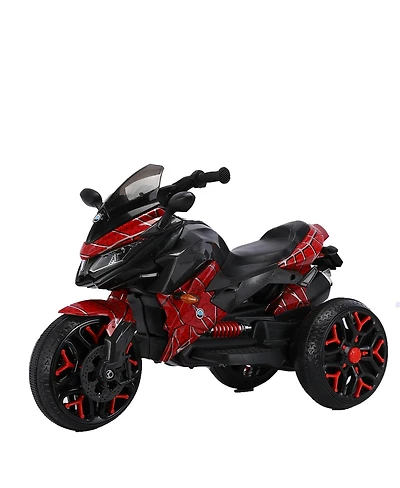 Yobtop Kids Electric Motorcycle 12V - Training Wheels Ride On Toy, Manual Throttle, Drive By Hand, Electric Car for Boys Girls 3-6 Years Old
