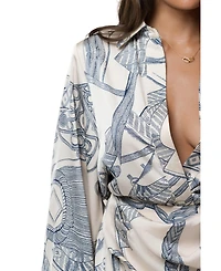 Jluxlabel Women's Print Ameena Skirt Set