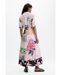 Desigual Women's Printed Long Dress