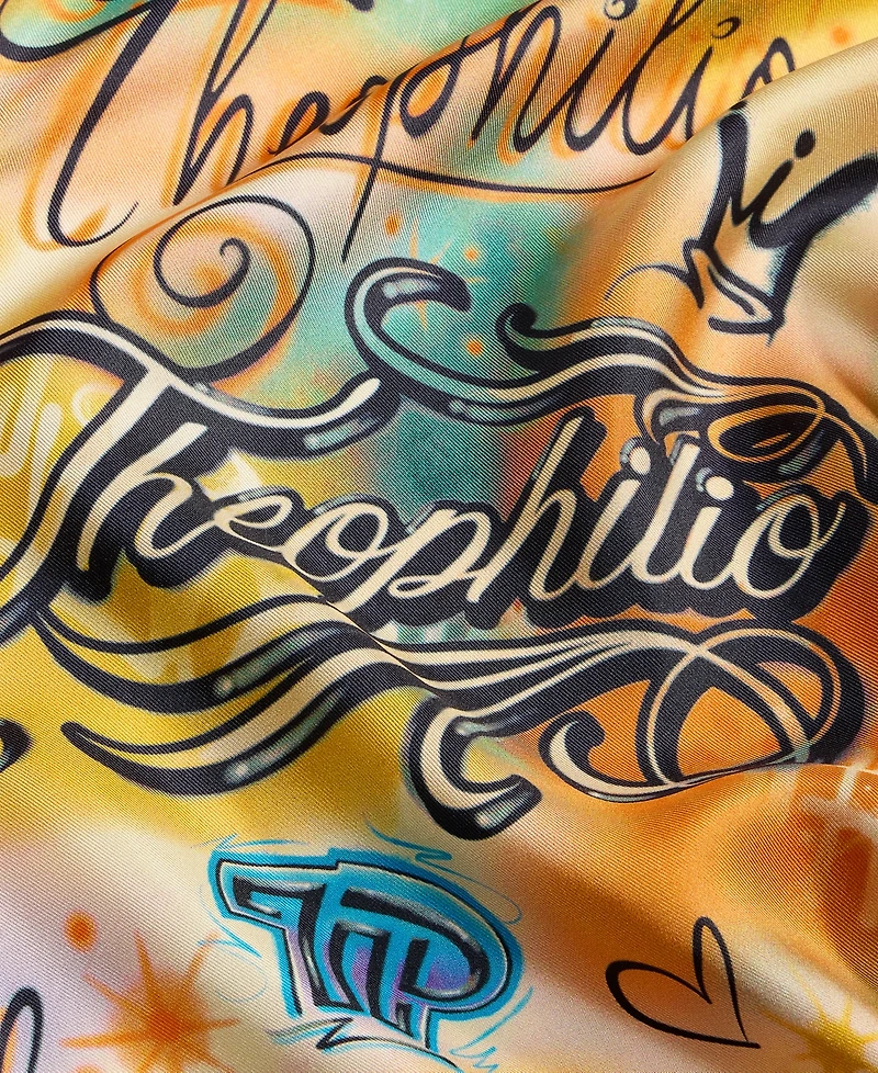 Theophilio X Macy's Women's Silk Printed Square Scarf, Macy's Exclusive