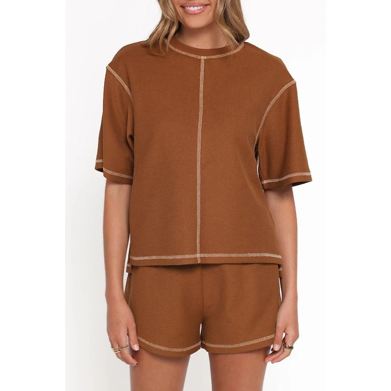 Petal and Pup Women's Melody Knit Short Set