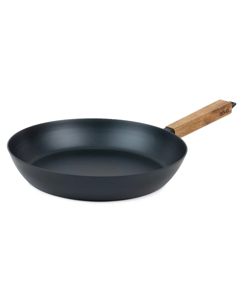 Alva Forest Carbon Steel Frying Pan 11" with Acacia Wood Handle