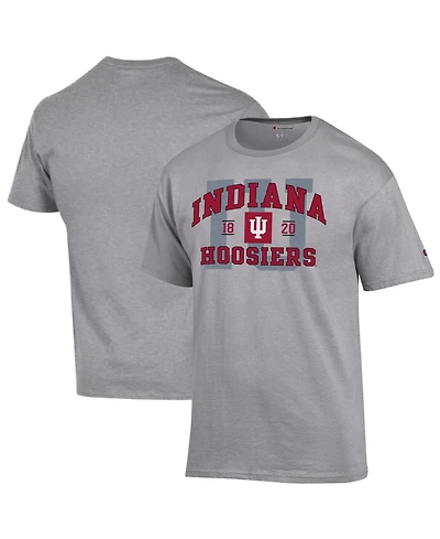 Champion Men's Heather Gray Indiana Hoosiers Varsity T-Shirt