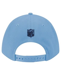 New Era Men's Light Blue Tennessee Titans Primary Logo 9FORTY M-Crown Adjustable Hat