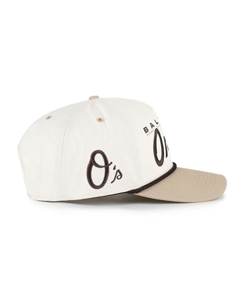 '47 Brand Men's Natural/Tan Baltimore Orioles Neutral Terrain Hitch Rope Adjustable Hat