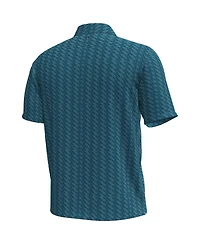 Under Armour Men's Teal The Players Iso-Chill Deuces Polo Shirt