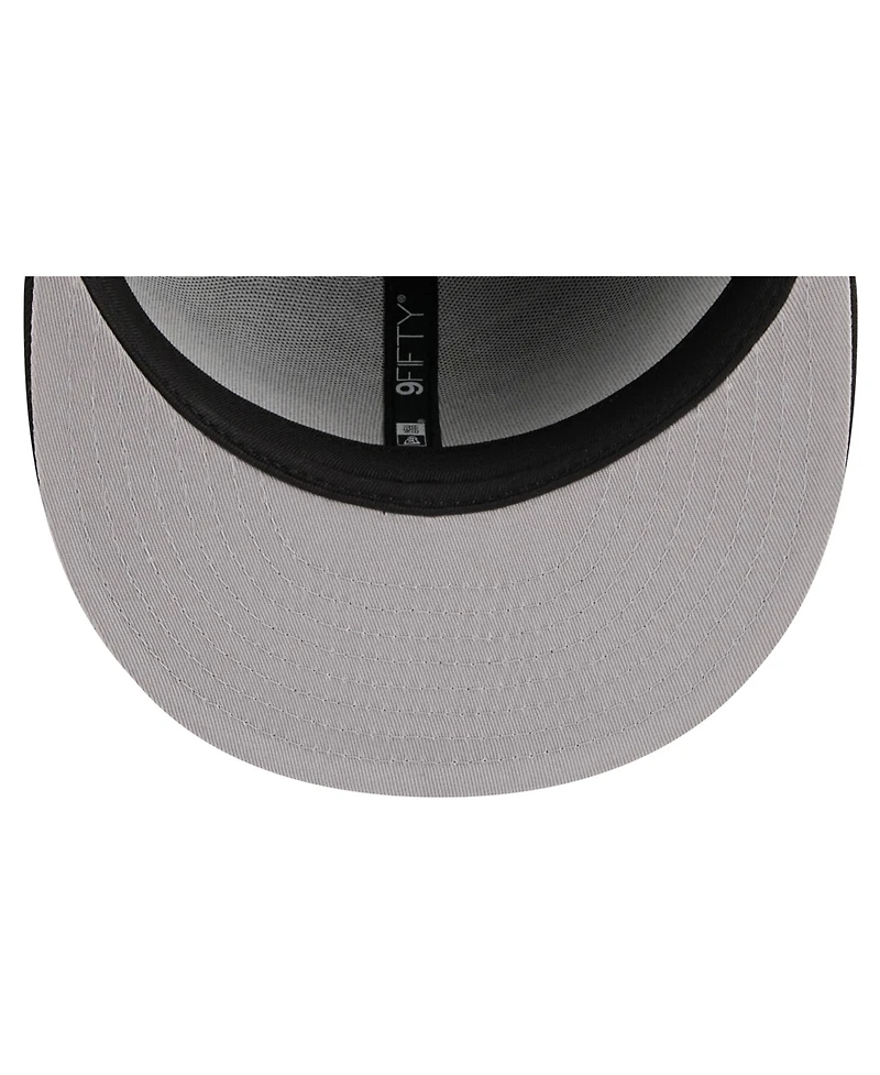 New Era Men's Black Detroit Pistons 2026 Nba Draft Crystal 9FIFTY Snapback Hat