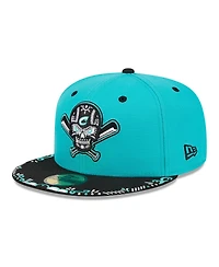 New Era Men's Light Blue/Black Columbus Clippers 2026 Copa De La Diversion 59FIFTY Fitted Hat