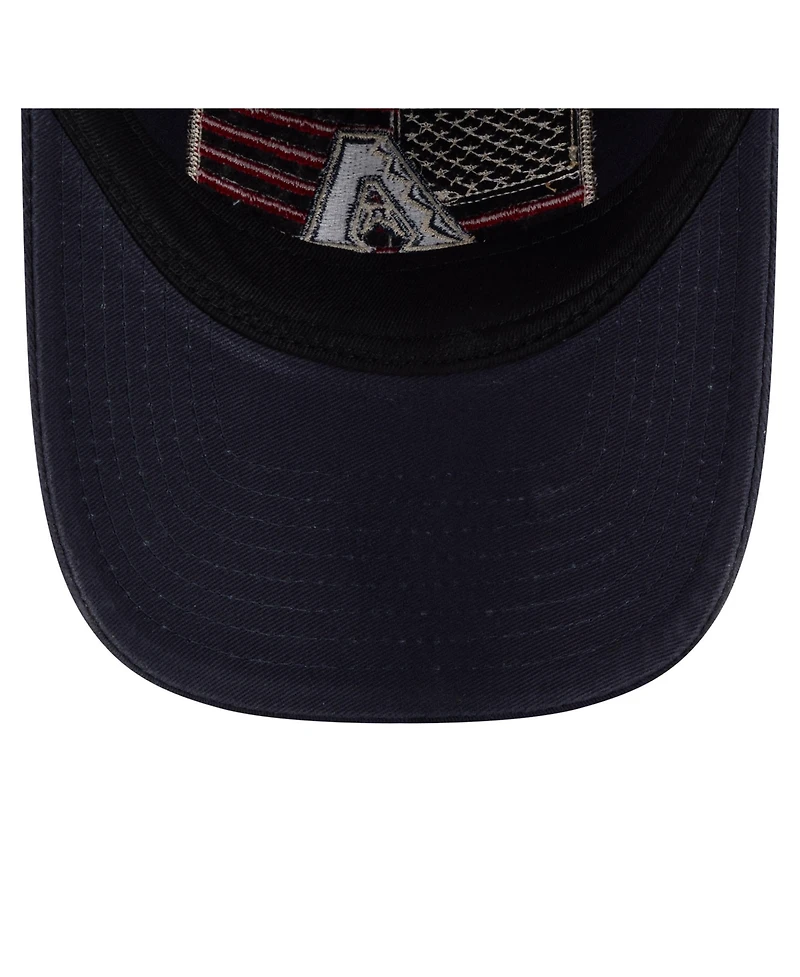 New Era Men's Navy Arizona Diamondbacks Americana Flag 9TWENTY Adjustable Hat