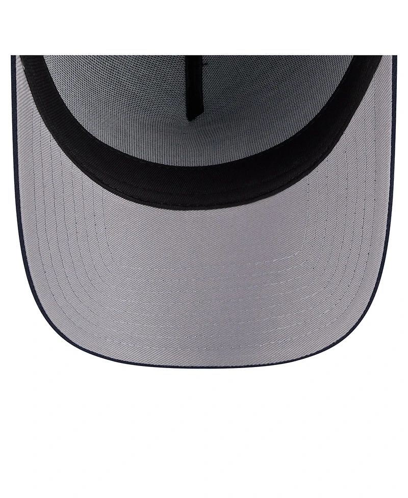 New Era Men's Navy Chicago Bears A-Frame 59FORTY Fitted Hat
