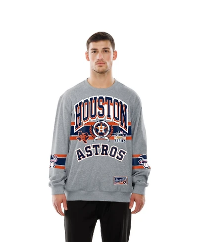 New Era Men's Gray Houston Astros Sport Classics Sweatshirt