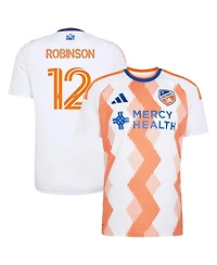Adidas Men's Miles Robinson White Fc Cincinnati 2026 The Seven Hills Kit Replica Jersey
