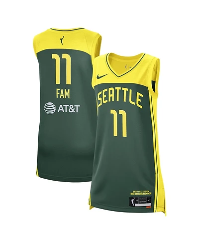 Nike Men's and Women's Awa Fam Green Seattle Storm 2026 Wnba Draft Pick Explorer Edition Victory Jersey