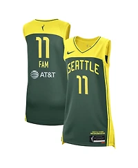 Nike Men's and Women's Awa Fam Green Seattle Storm 2026 Wnba Draft Pick Explorer Edition Victory Jersey