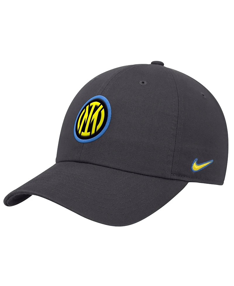 Nike Men's Charcoal Inter Milan Club Adjustable Hat