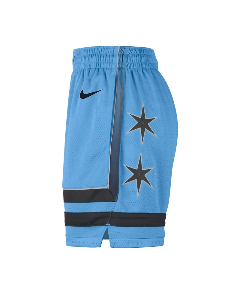 Nike Women's Sky Blue Chicago 2026 On-Court Dri-fit Victory Rebel Edition Shorts