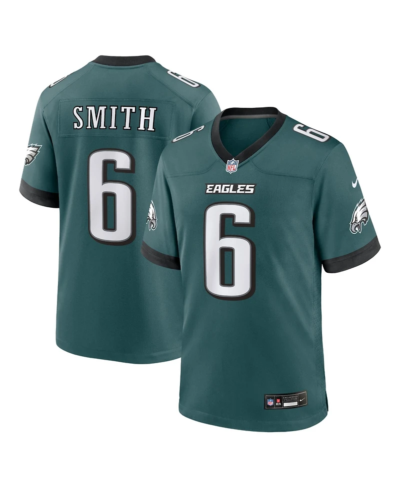 Nike Men's DeVonta Smith Midnight Green Philadelphia Eagles Team Game Jersey