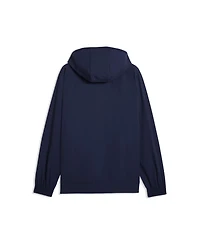 Puma Men's Navy Chivas Woven Pumatech WindCELL Full-Zip Raglan Jacket
