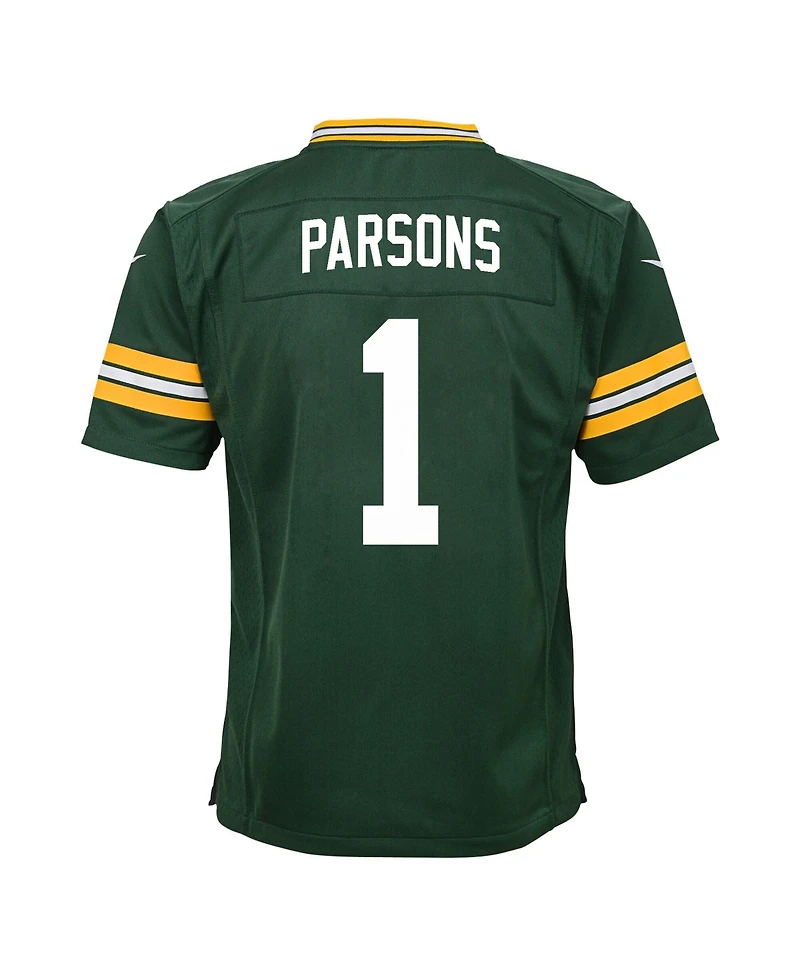 Nike Toddler Micah Parsons Green Bay Packers Team Game Jersey