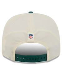 New Era Men's Cream/Midnight Green Philadelphia Eagles 2026 Nfl Training Camp 9SEVENTY Adjustable Hat