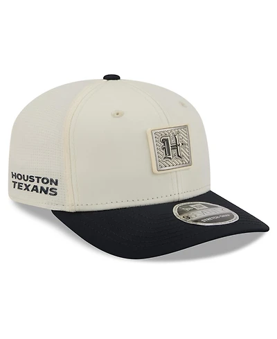 New Era Men's Cream/Navy Houston Texans 2026 Nfl Training Camp 9SEVENTY Adjustable Hat