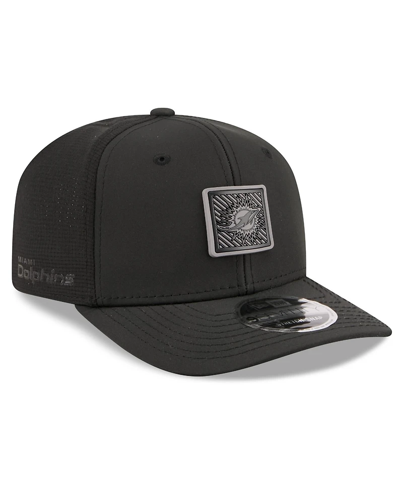 New Era Men's Black Miami Dolphins 2026 Nfl Training Camp 9SEVENTY Adjustable Hat