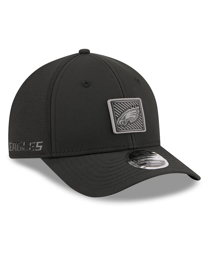 New Era Men's Black Philadelphia Eagles 2026 Nfl Training Camp 9FORTY Adjustable Hat