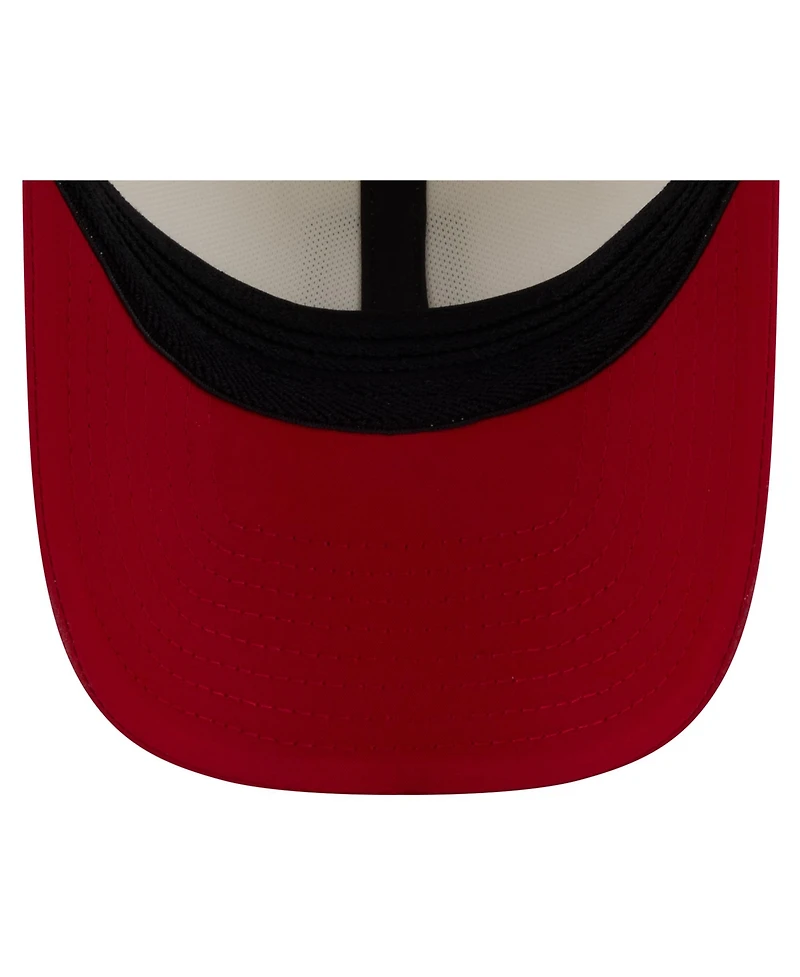 New Era Men's Cream/Scarlet San Francisco 49ers 2026 Nfl Training Camp 39THIRTY Flex Hat