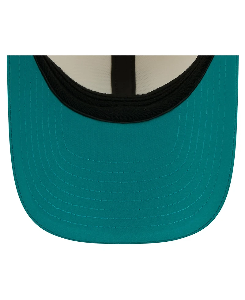 New Era Men's Cream/Aqua Miami Dolphins 2026 Nfl Training Camp 39THIRTY Flex Hat