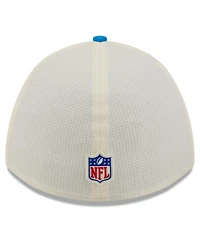 New Era Men's Cream/Blue Detroit Lions 2026 Nfl Training Camp 39THIRTY Flex Hat