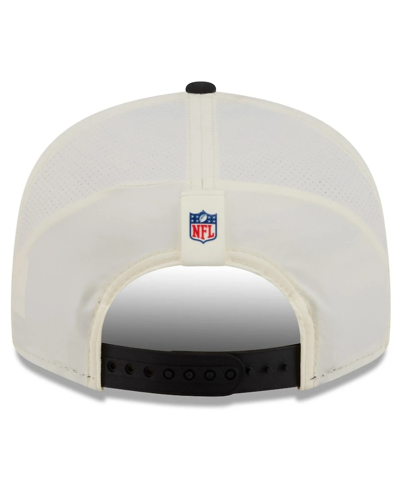 New Era Men's Cream/Black Baltimore Ravens 2026 Nfl Training Camp 9FIFTY Snapback Hat