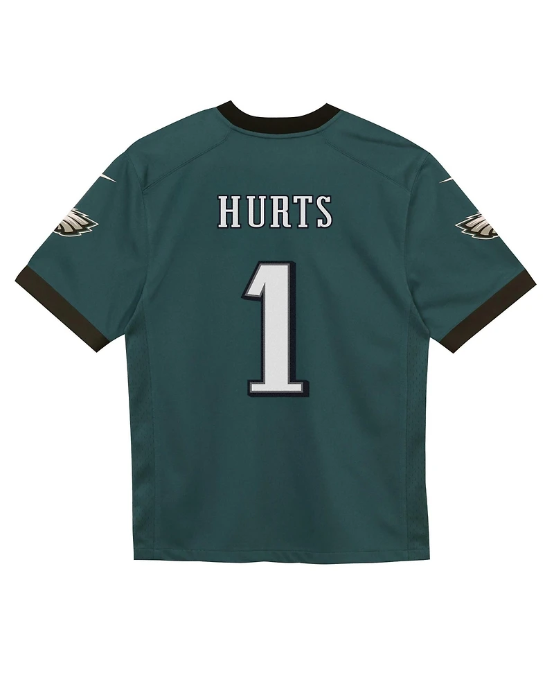 Nike Toddler Jalen Hurts Midnight Green Philadelphia Eagles Team Game Jersey