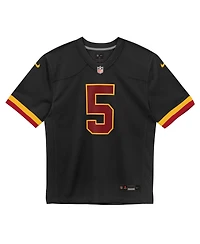 Nike Toddler Jayden Daniels Black Washington Commanders Alternate Game Jersey
