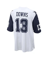 Nike Men's Caleb Downs White Dallas Cowboys Alternate Game Jersey