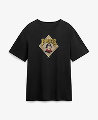 Fanatics Men's Black Pittsburgh Pirates Alternate Logo Legacy T-Shirt