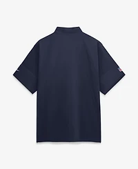 Nike Men's Navy Dallas Cowboys Sideline Short Sleeve Quarter-Zip Coaches Jacket