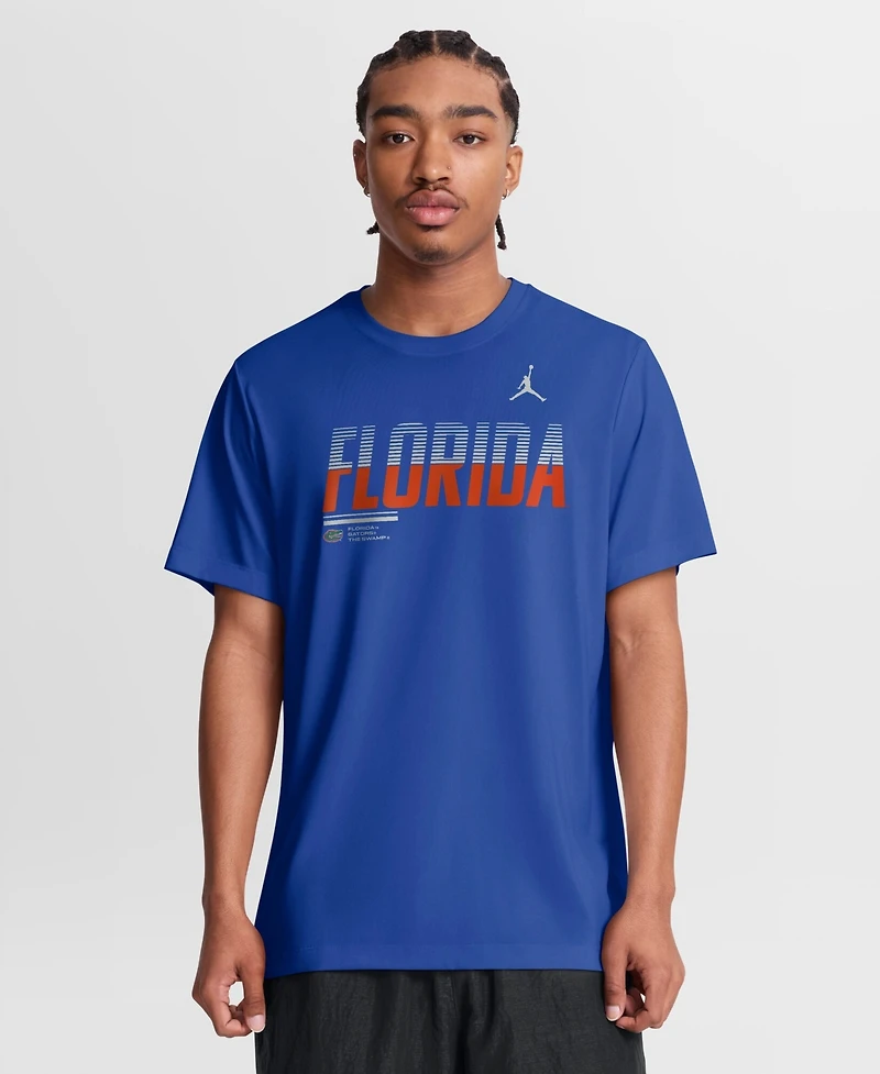 Jordan Men's Royal Florida Gators Sideline Legend Dri-fit T-Shirt