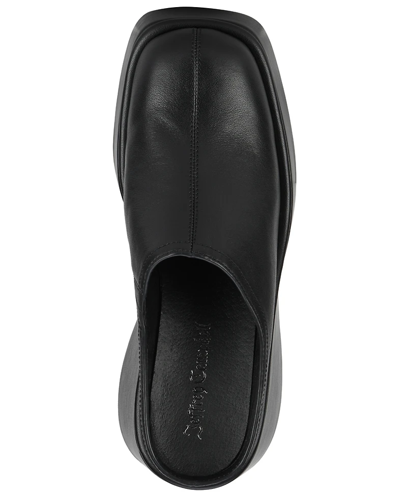 Jeffrey Campbell Women's Waveform Lug-Sole Slip-On Flatform Clogs