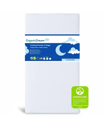 Organic Dream Cooling Premier 2-Stage Crib Mattress