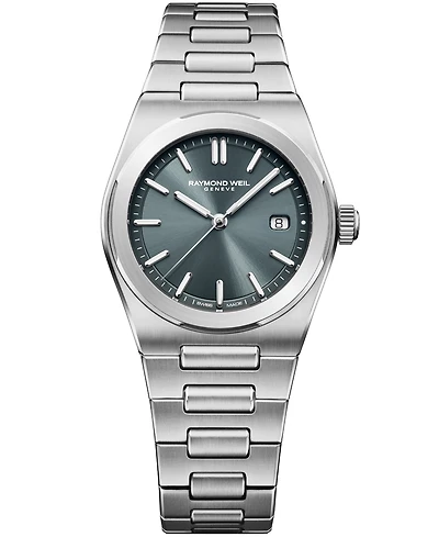 Raymond Weil Women's Silver-Tone Stainless Steel Watch 30mm