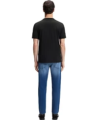 Boss by Hugo Men's Cotton-Jersey Logo Artwork Regular-Fit T-Shirt