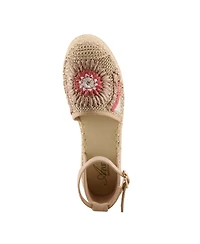 Azura Women's Endlessluv Espadrille Flatform with Cork Sole